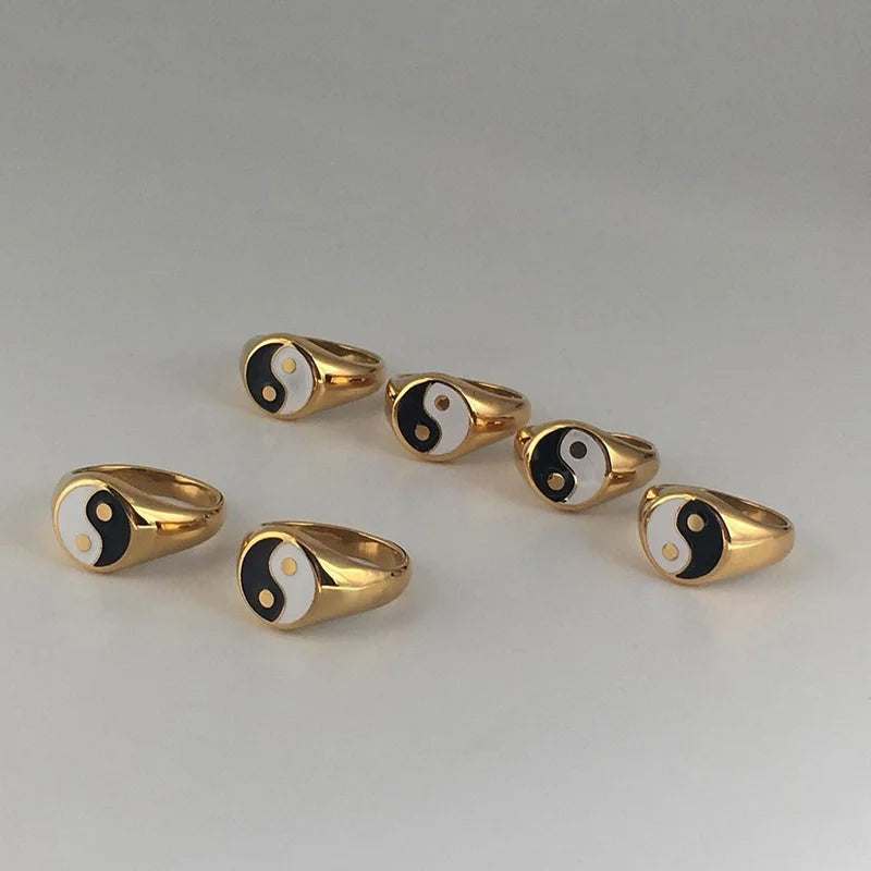 Yin Yang Color Pop Ring