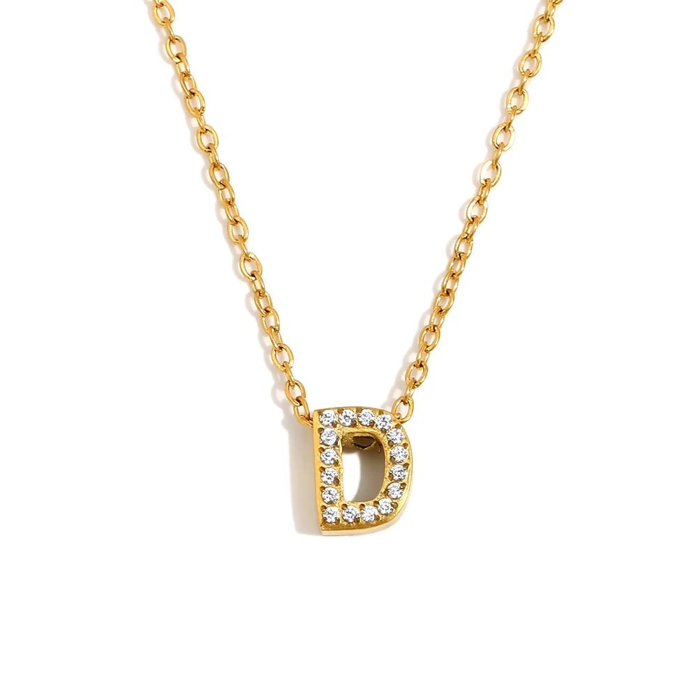 Sparkle Initial Necklace