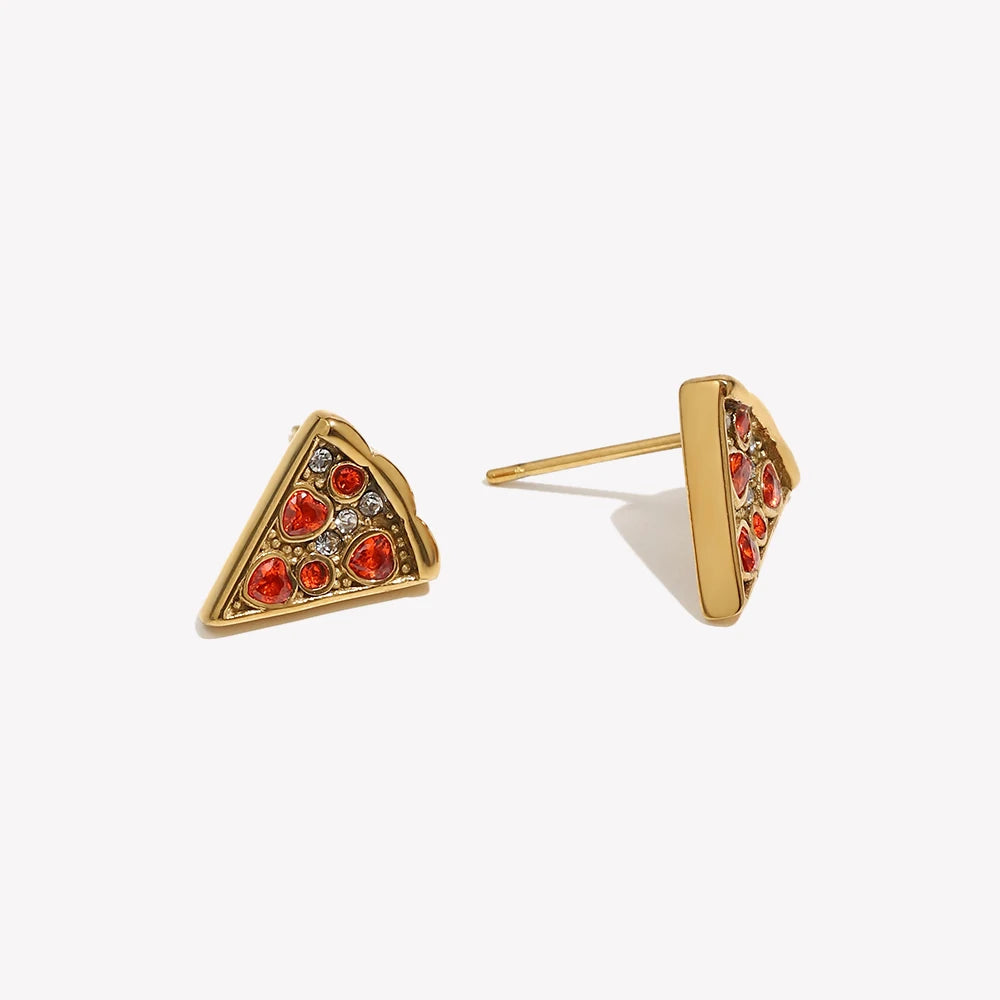 Pizza Party Studs