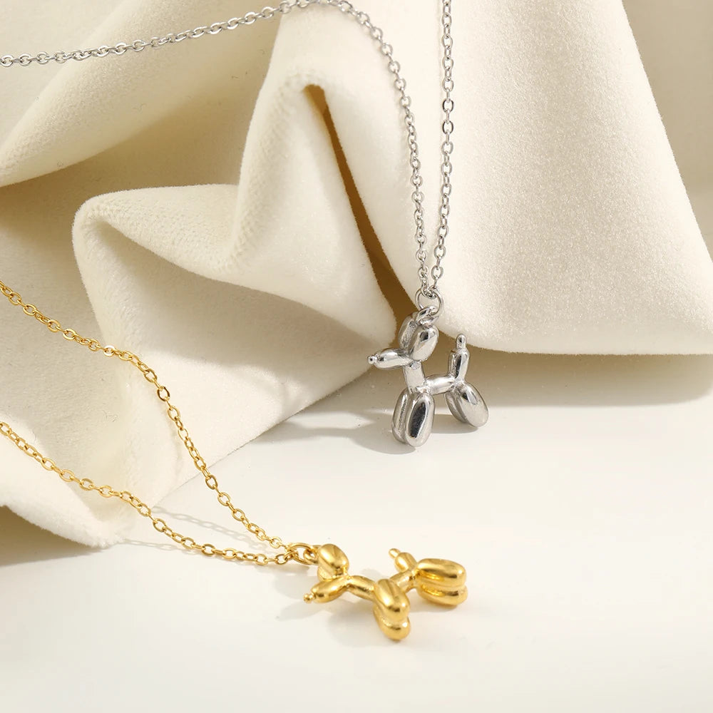 Balloon Dog Necklace