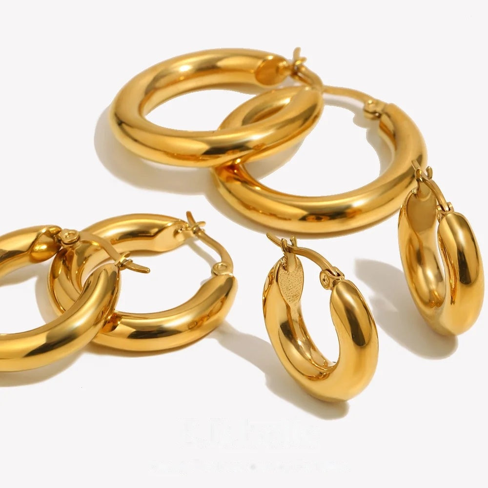 Everyday Chunky Hoops