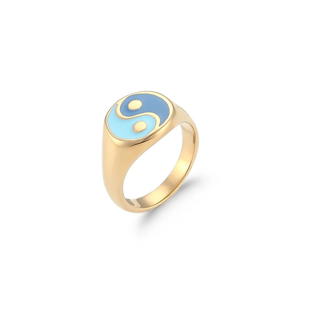 Yin Yang Color Pop Ring