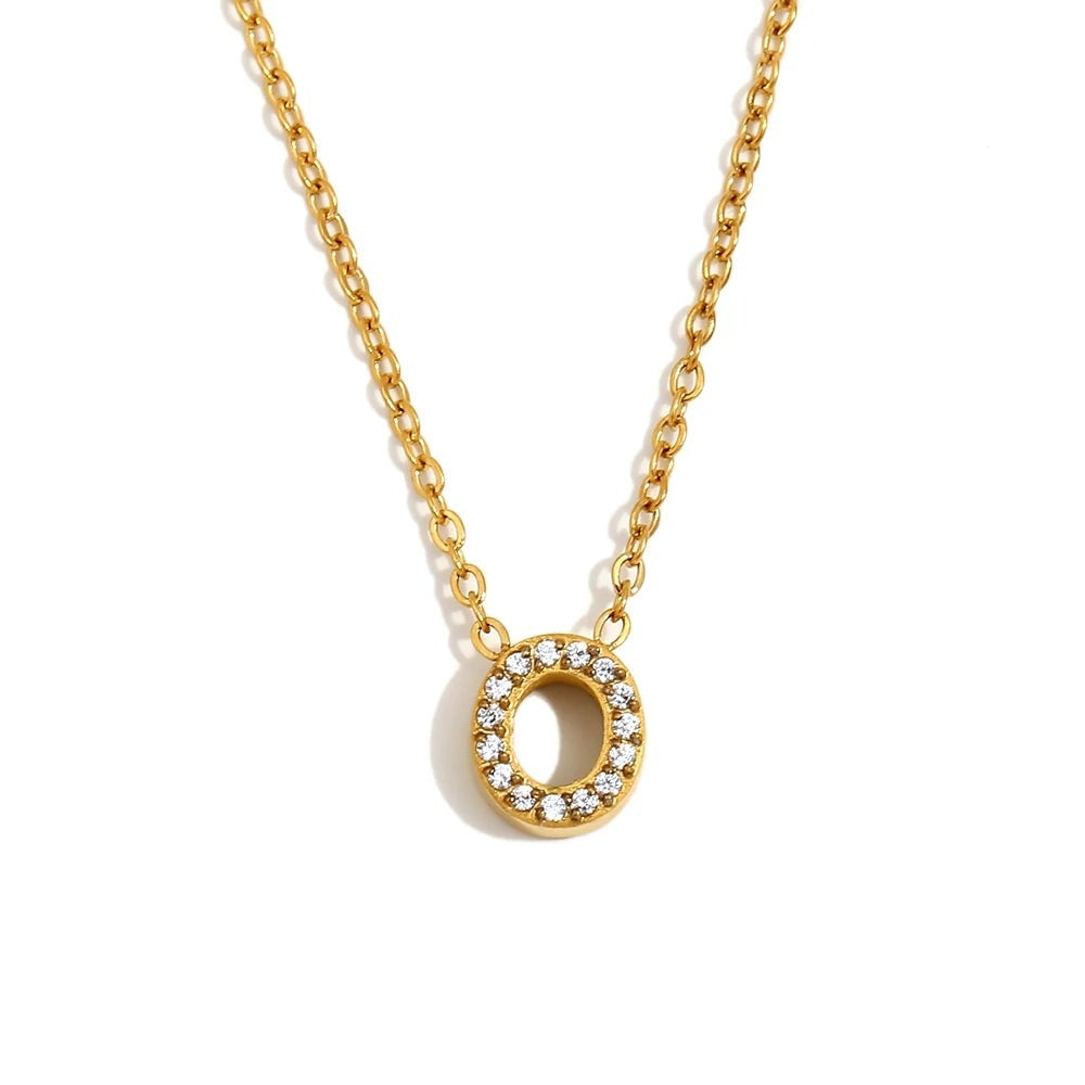 Sparkle Initial Necklace