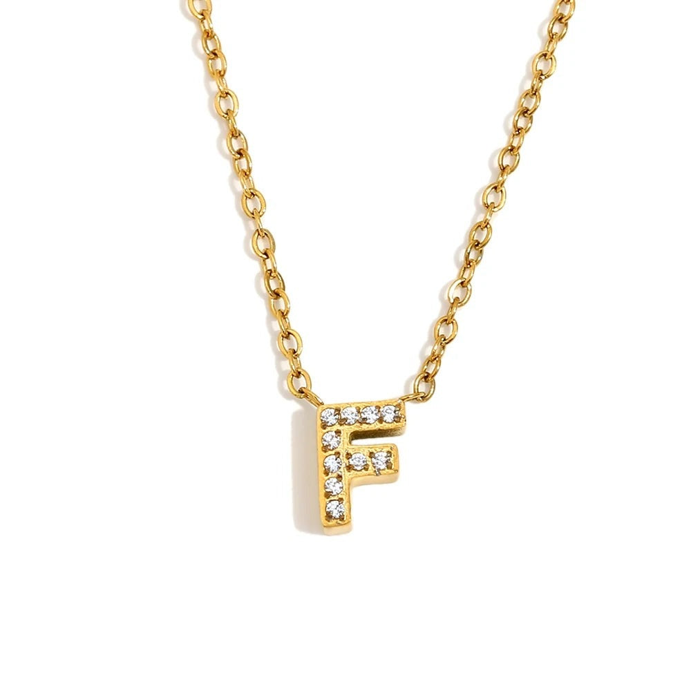 Sparkle Initial Necklace