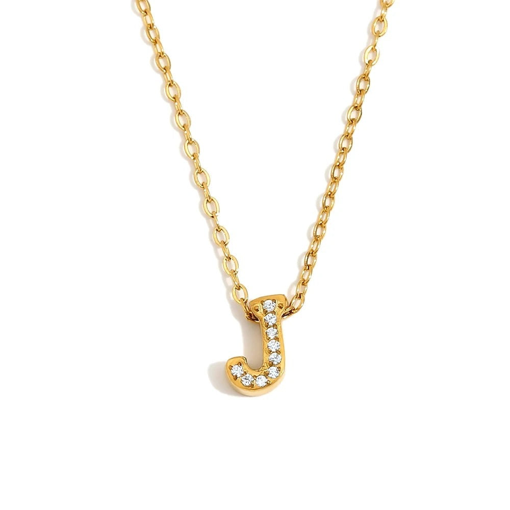 Sparkle Initial Necklace