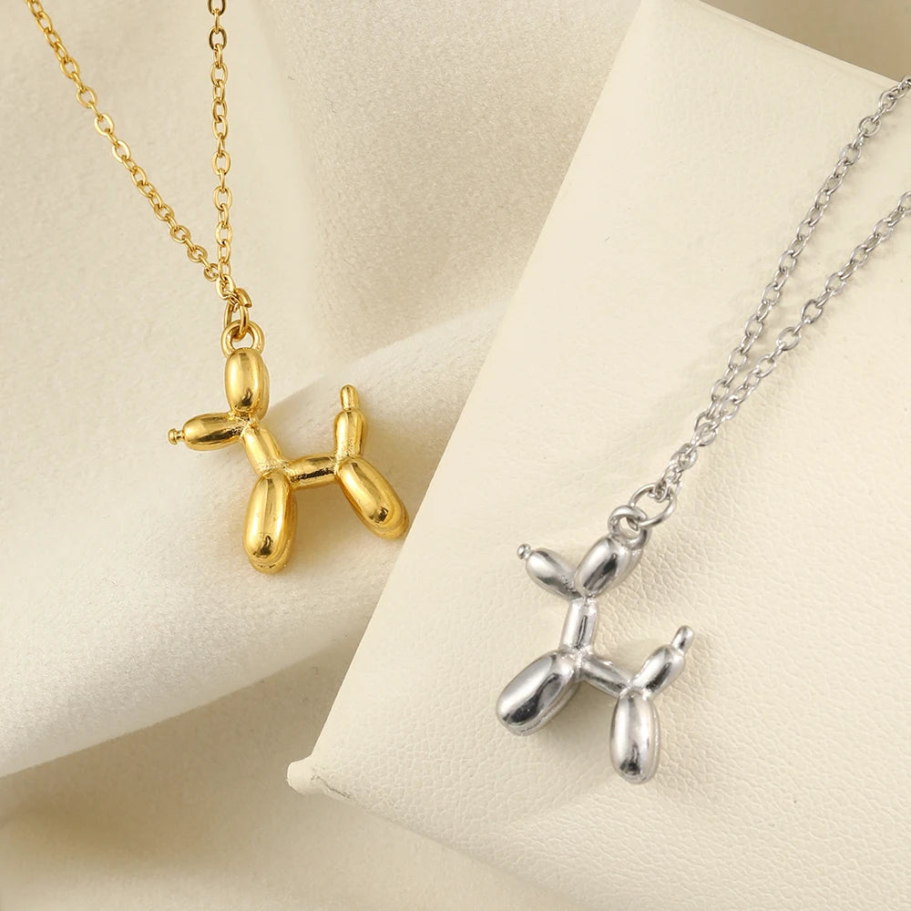 Balloon Dog Necklace