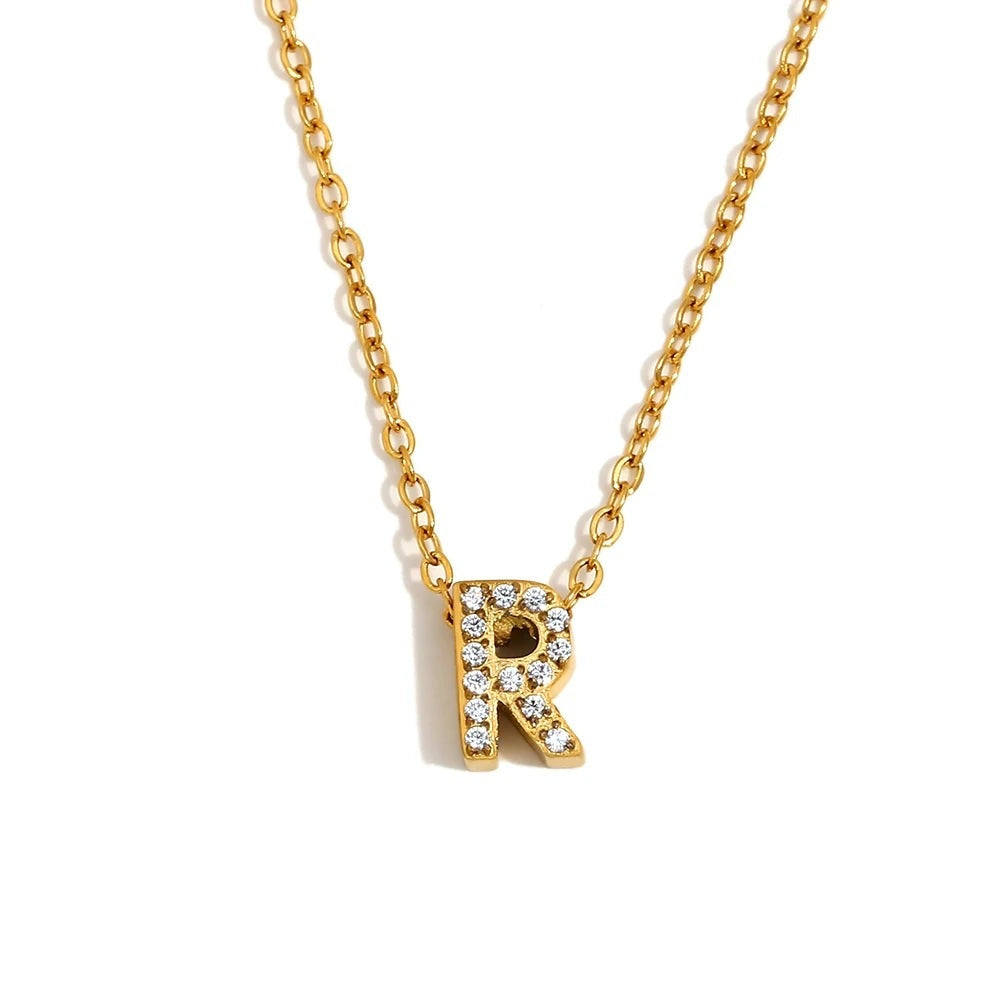 Sparkle Initial Necklace