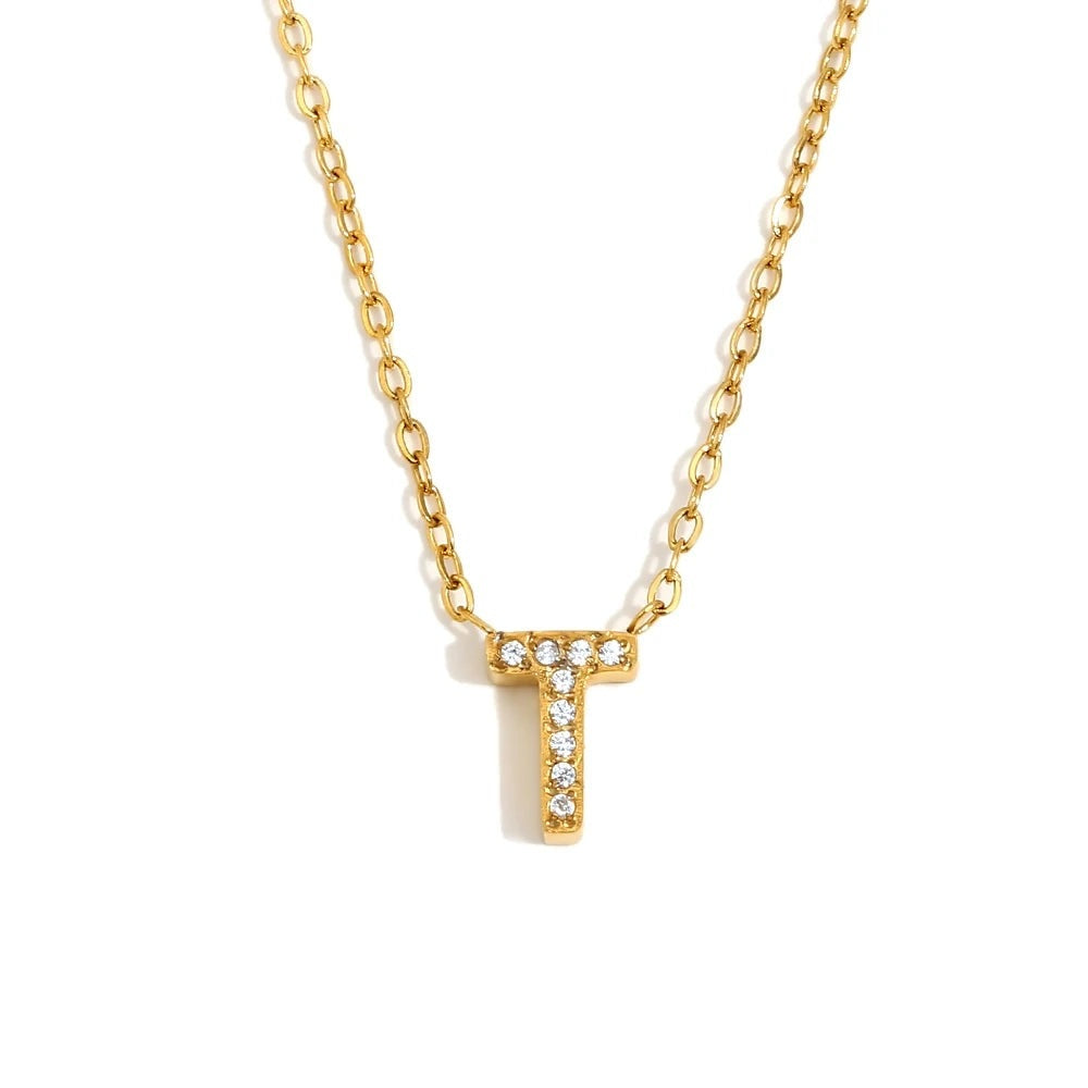 Sparkle Initial Necklace