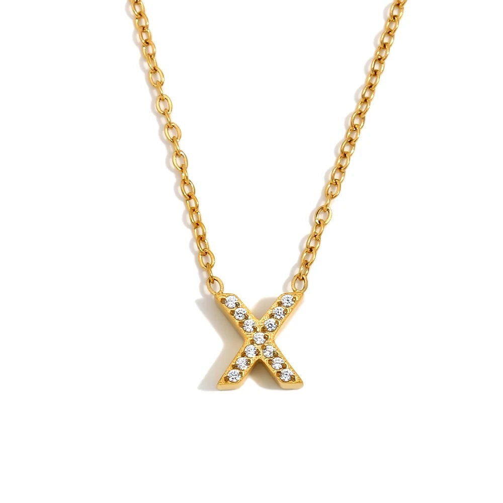 Sparkle Initial Necklace