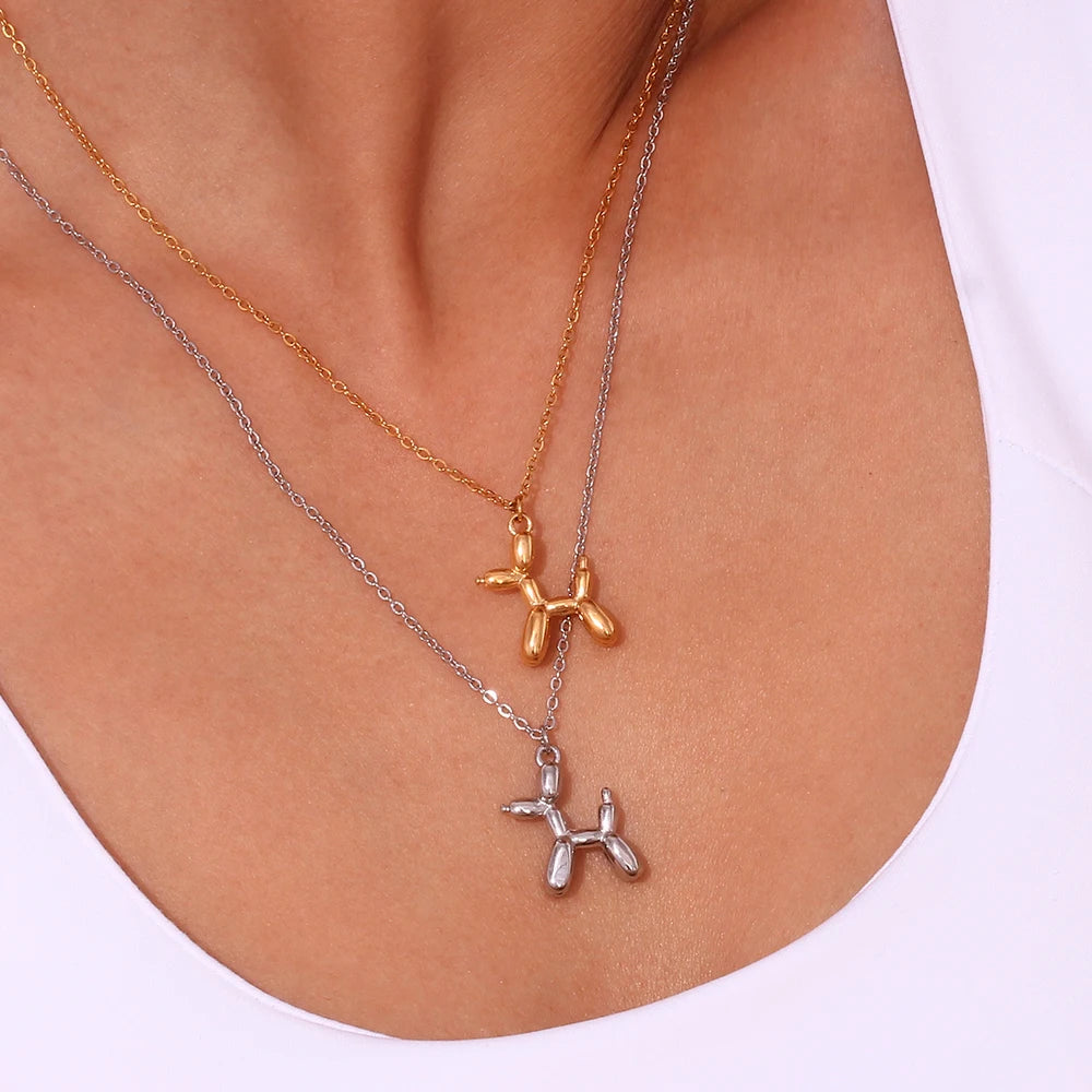 Balloon Dog Necklace