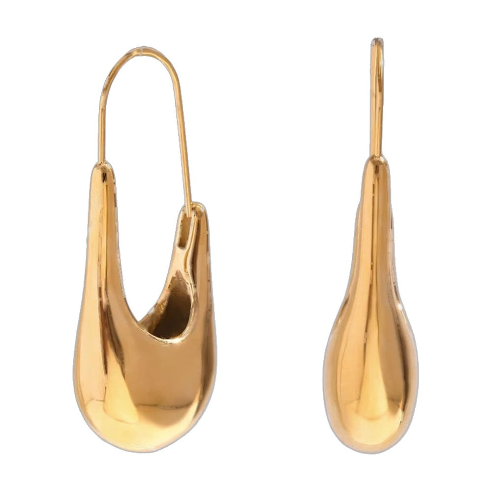 Liquid Gold Pin Hoops
