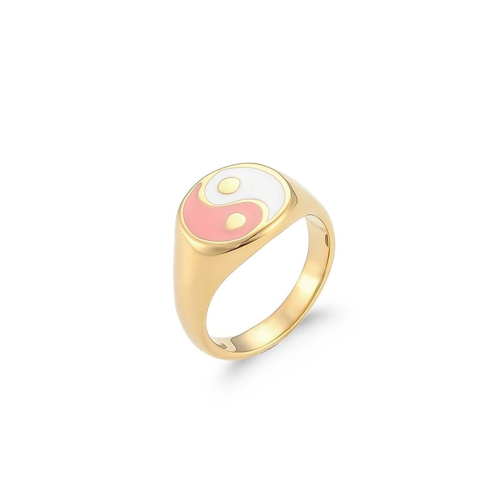 Yin Yang Color Pop Ring