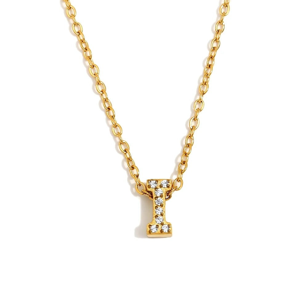 Sparkle Initial Necklace